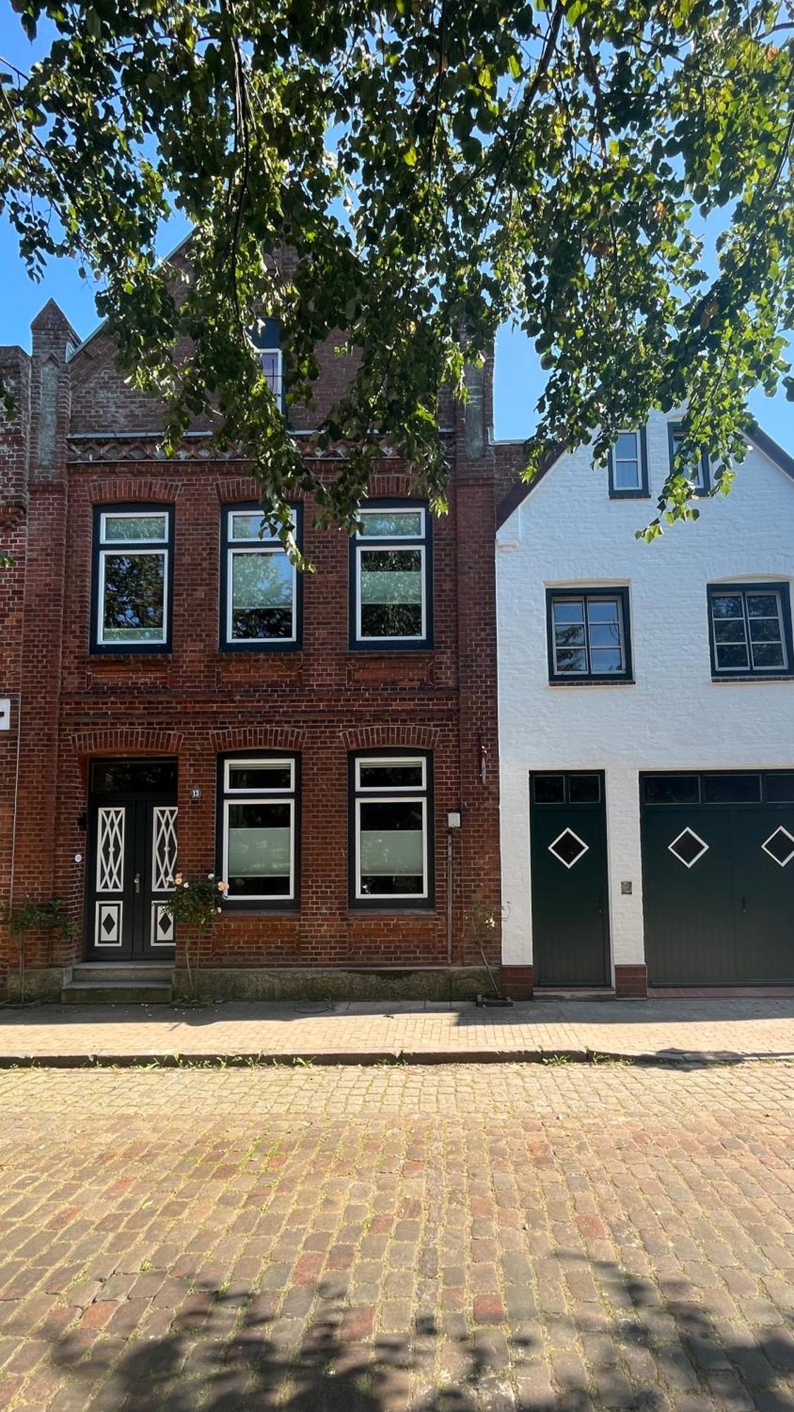Loftwohnung 2 Simmerdeis An Der Gracht Friedrichstadt Exterior photo